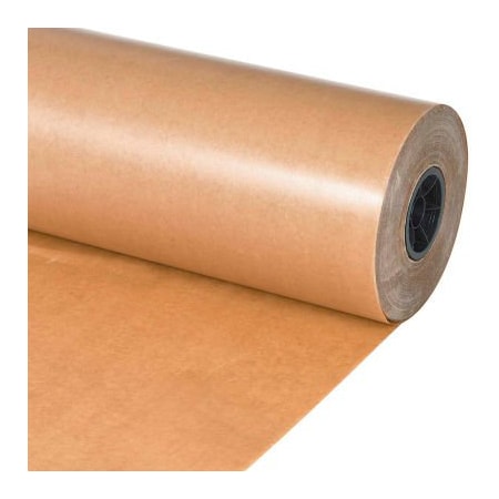 The Packaging Wholesalers Waxed Paper, 24"W x 1500'L, Kraft, 1 Roll PWP2430
